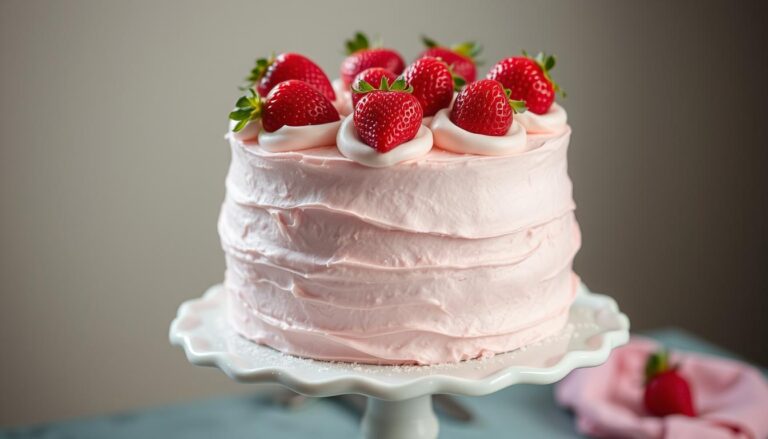 strawberry cream cheese cake
