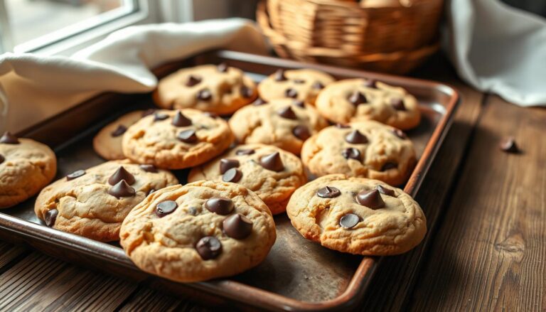 homemade chocolate chip cookies