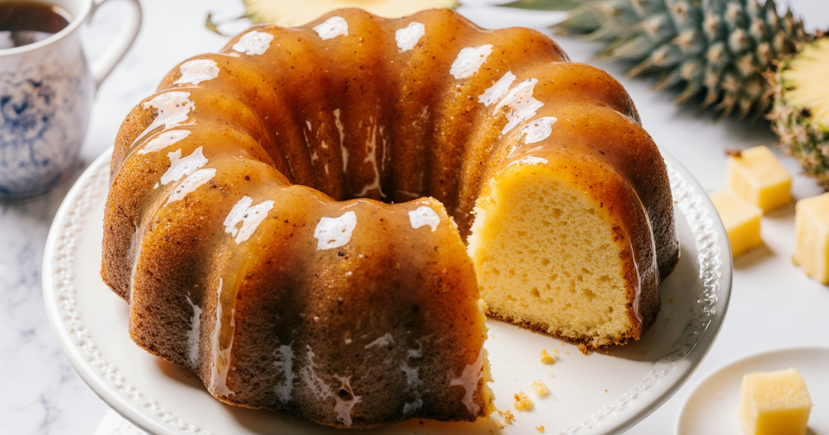 Pineapple Juice Cake