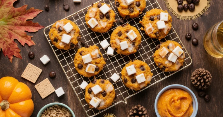 Pumpkin Smores Cookies Recipe