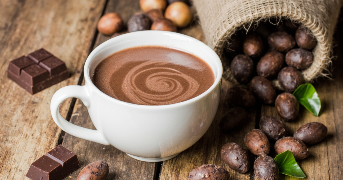 dark hot chocolate