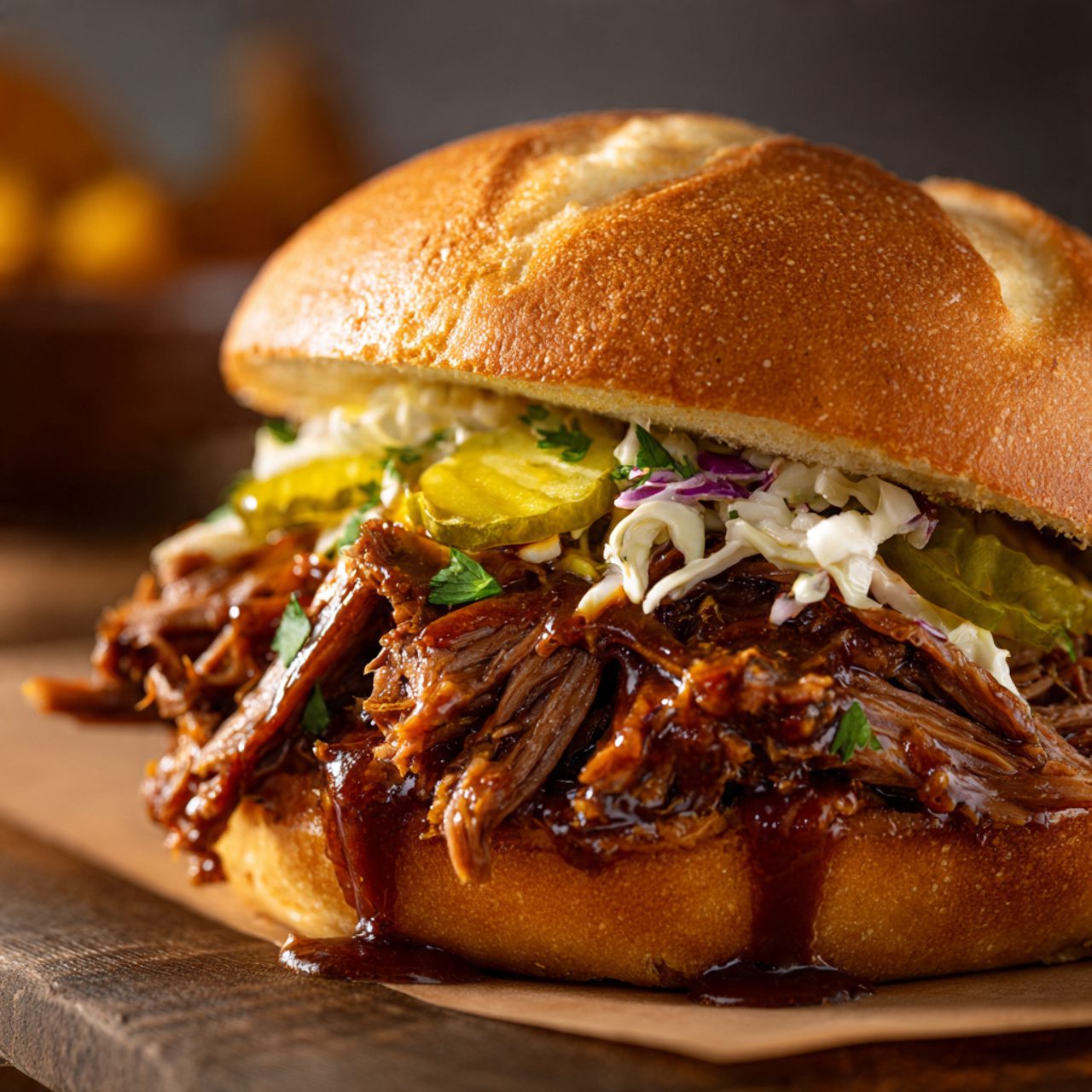 slow cooker shredded beef