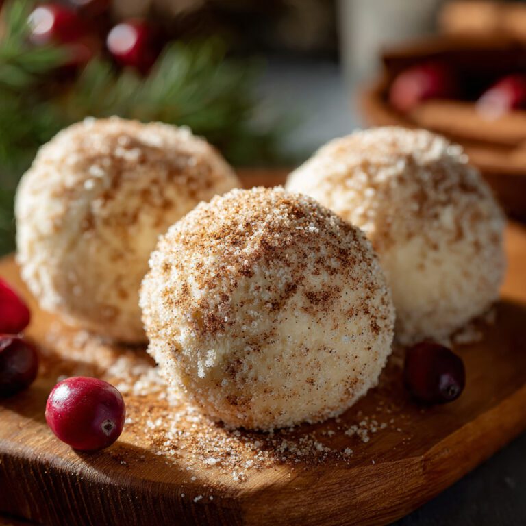 snickerdoodle truffles