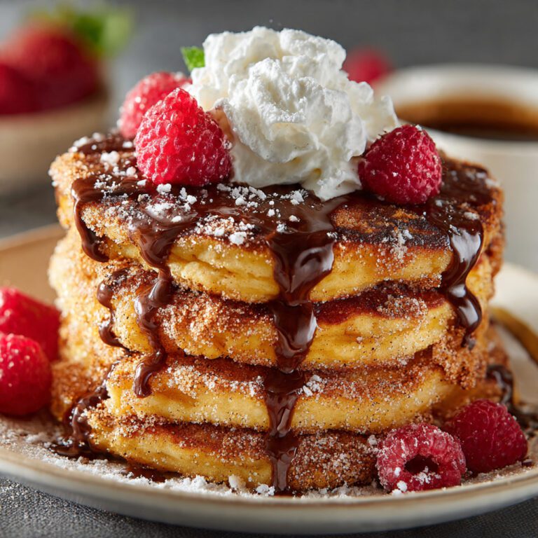 churro pancakes