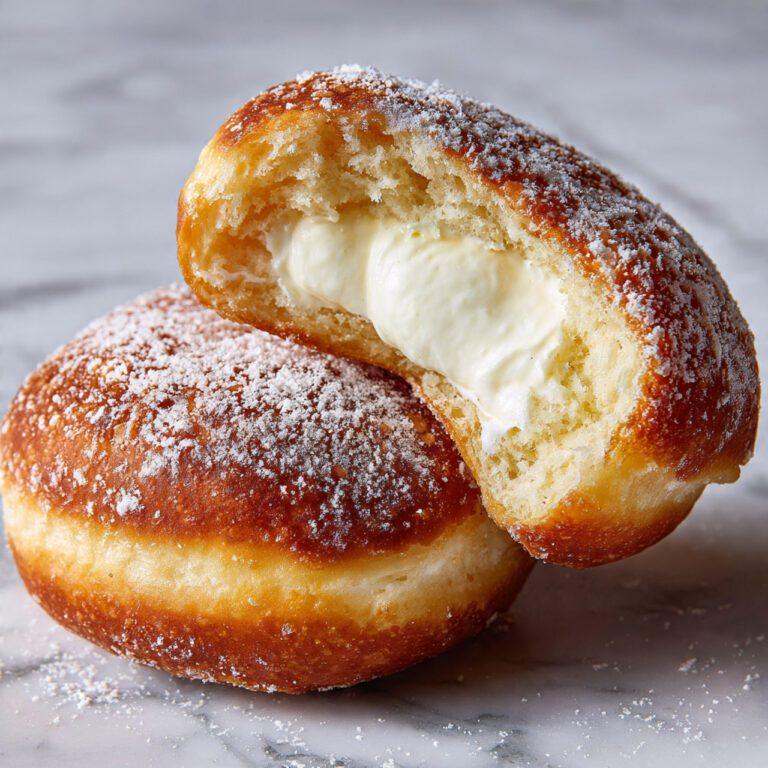 Korean milk cream donuts