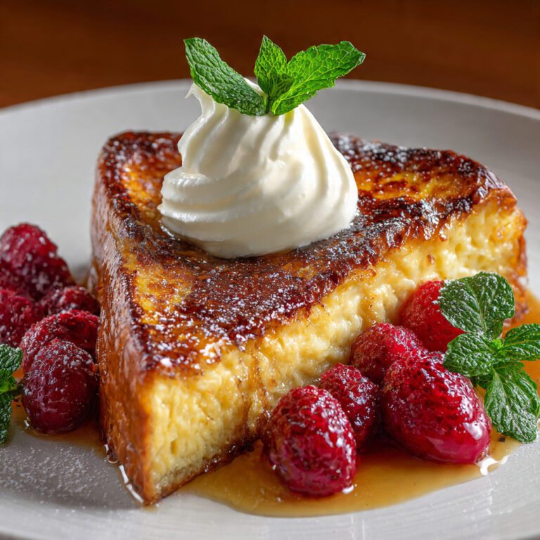 Crème Brûlée French Toast