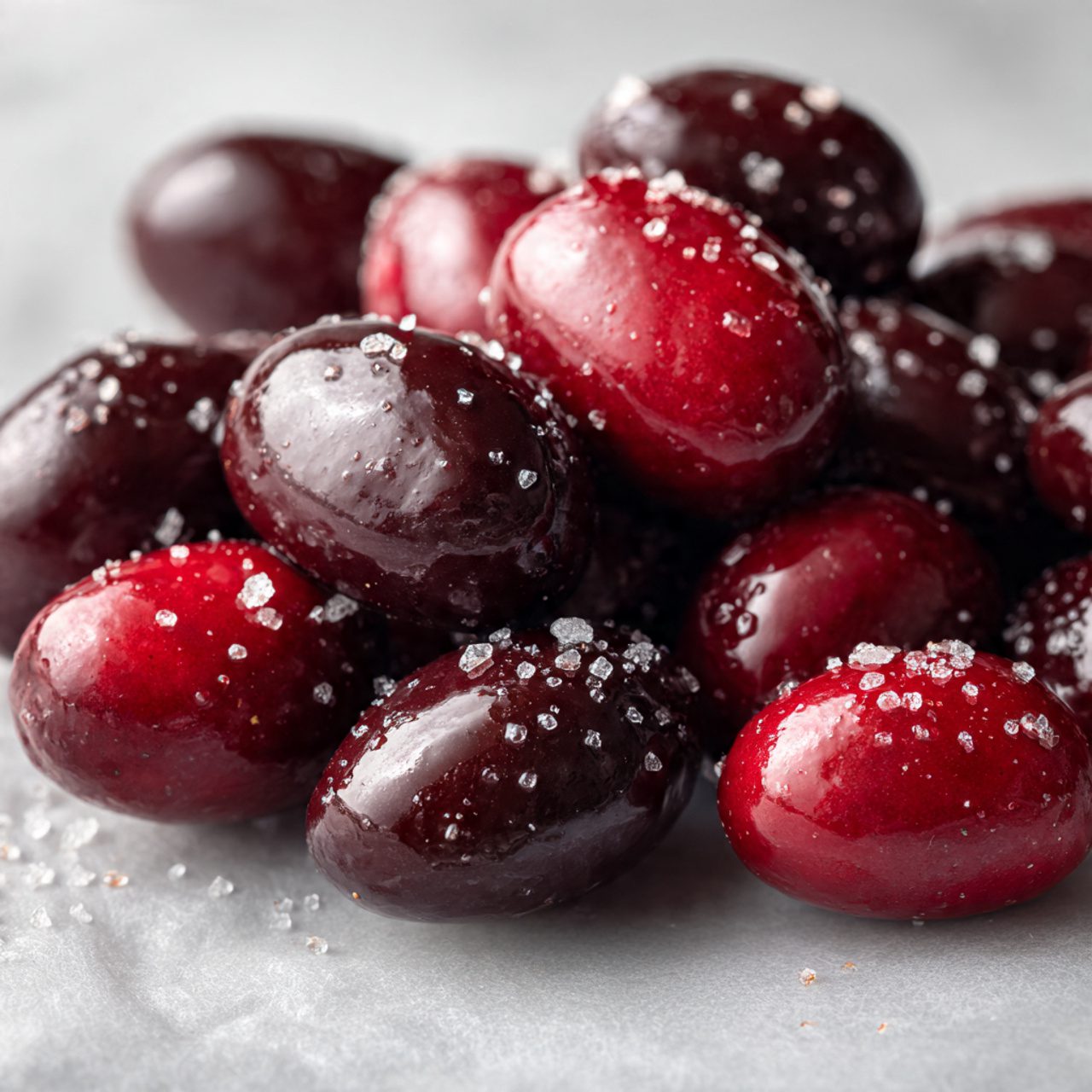 chocolate covered cranberry sauce