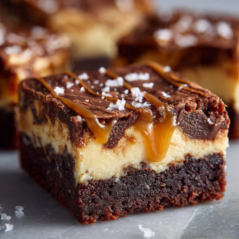 Milky Way Caramel Cheesecake Brownies Recipe