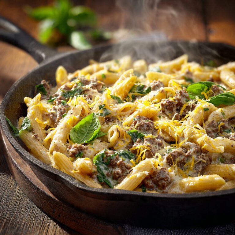 Creamy Beef Pasta