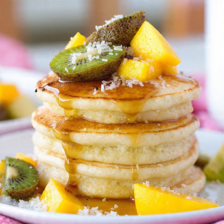 coconut cream pancakesv