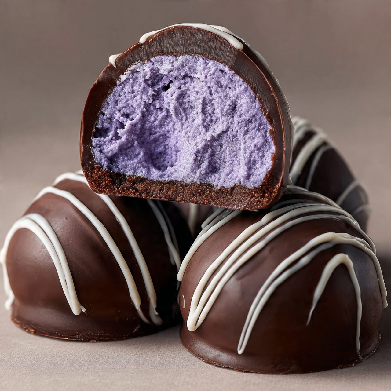 Blueberry Buttercream Chocolates