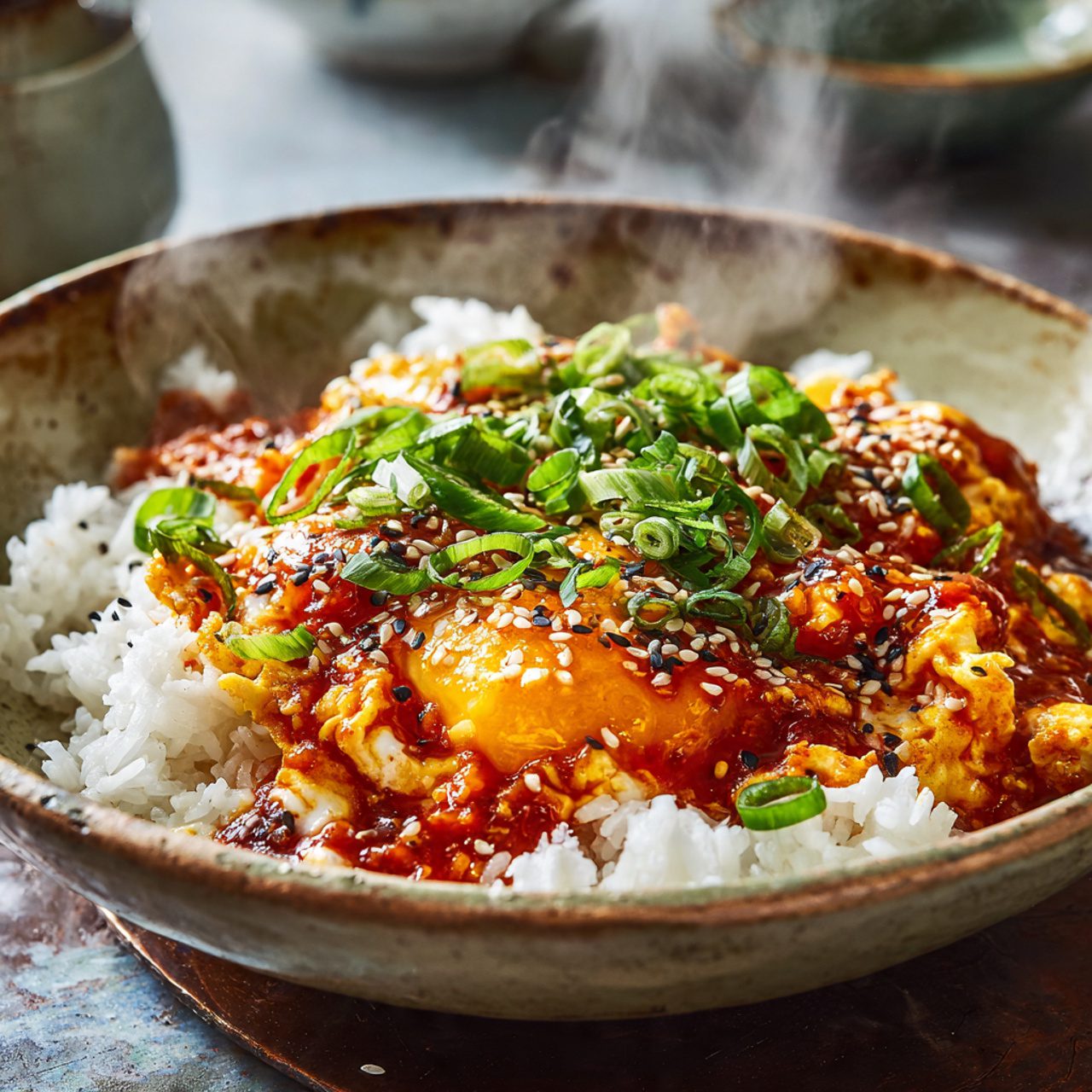 Spicy Gochujang Eggs