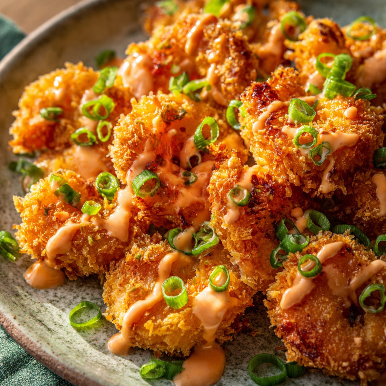 Crispy Air Fryer Bang Bang Shrimp
