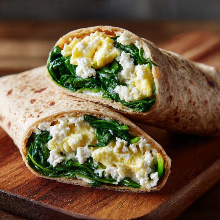 Copycat Spinach Feta Egg White Wraps