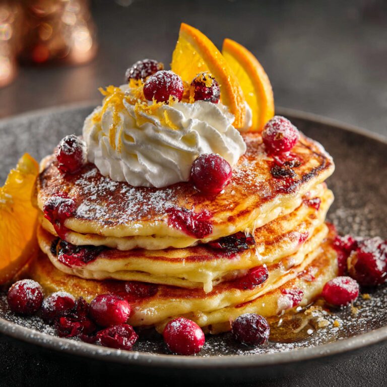 Cranberry-Orange Pancakes