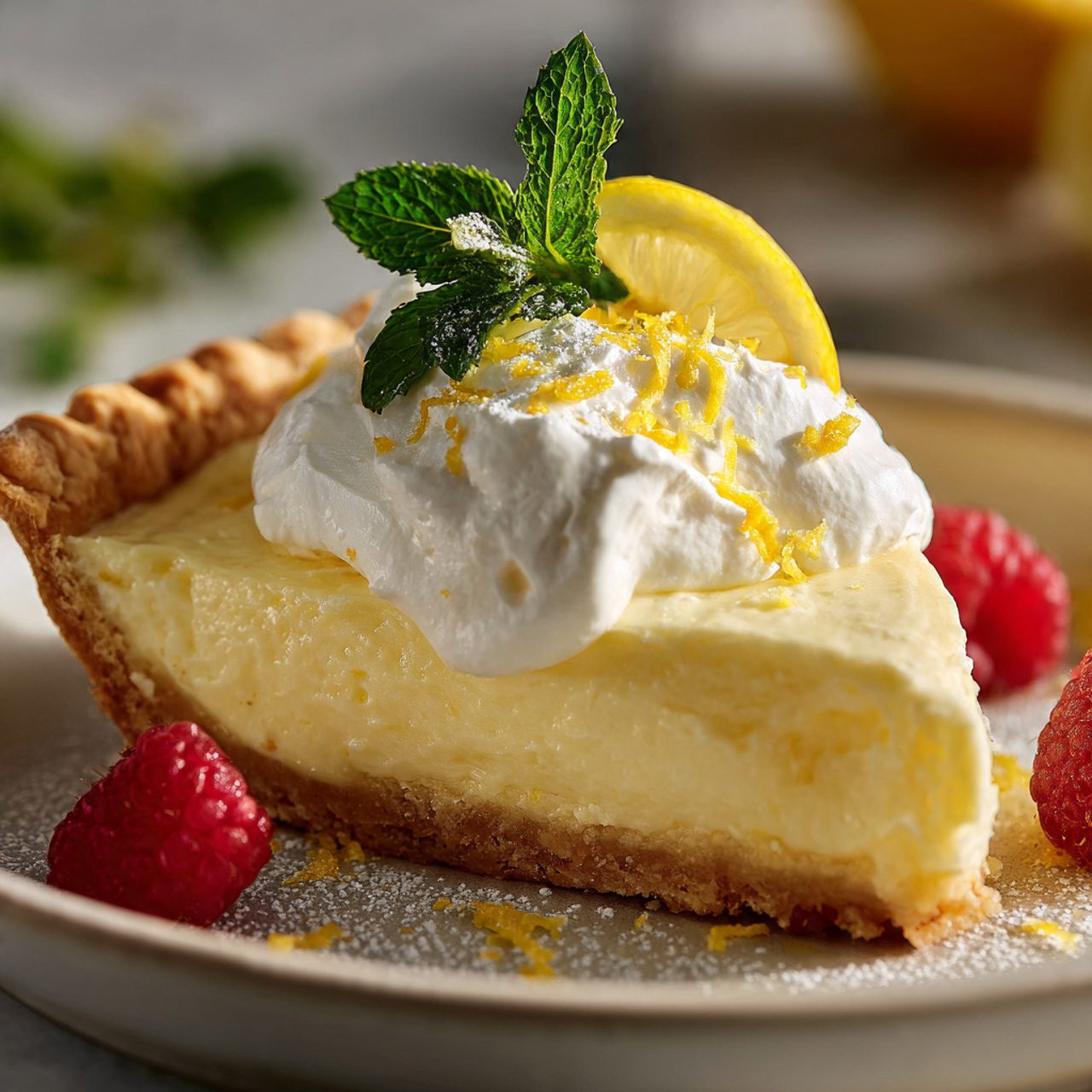 easy lemon cream pie