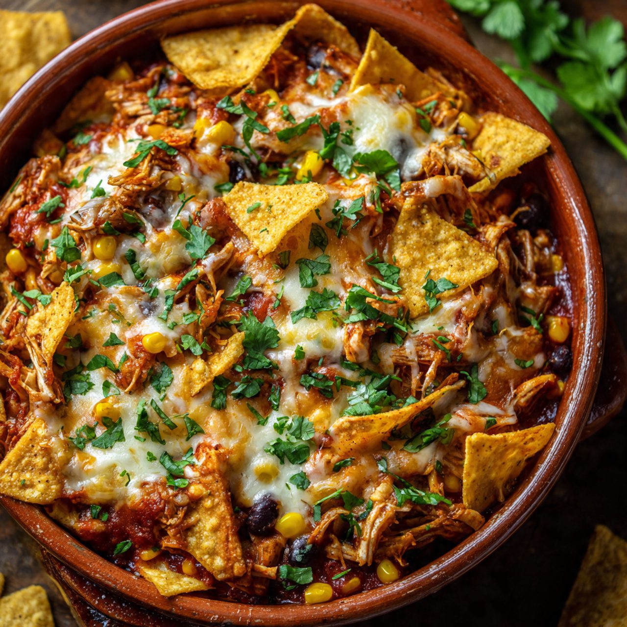 easy slow cooker chicken enchilada